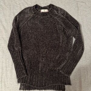 Pink Rose Charcoal Sweater